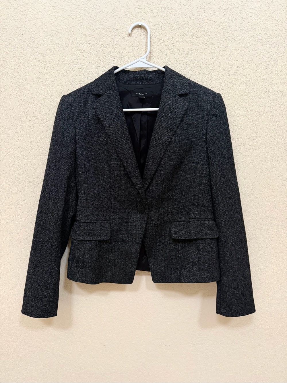 Ann Taylor Dark Charcoal Blazer